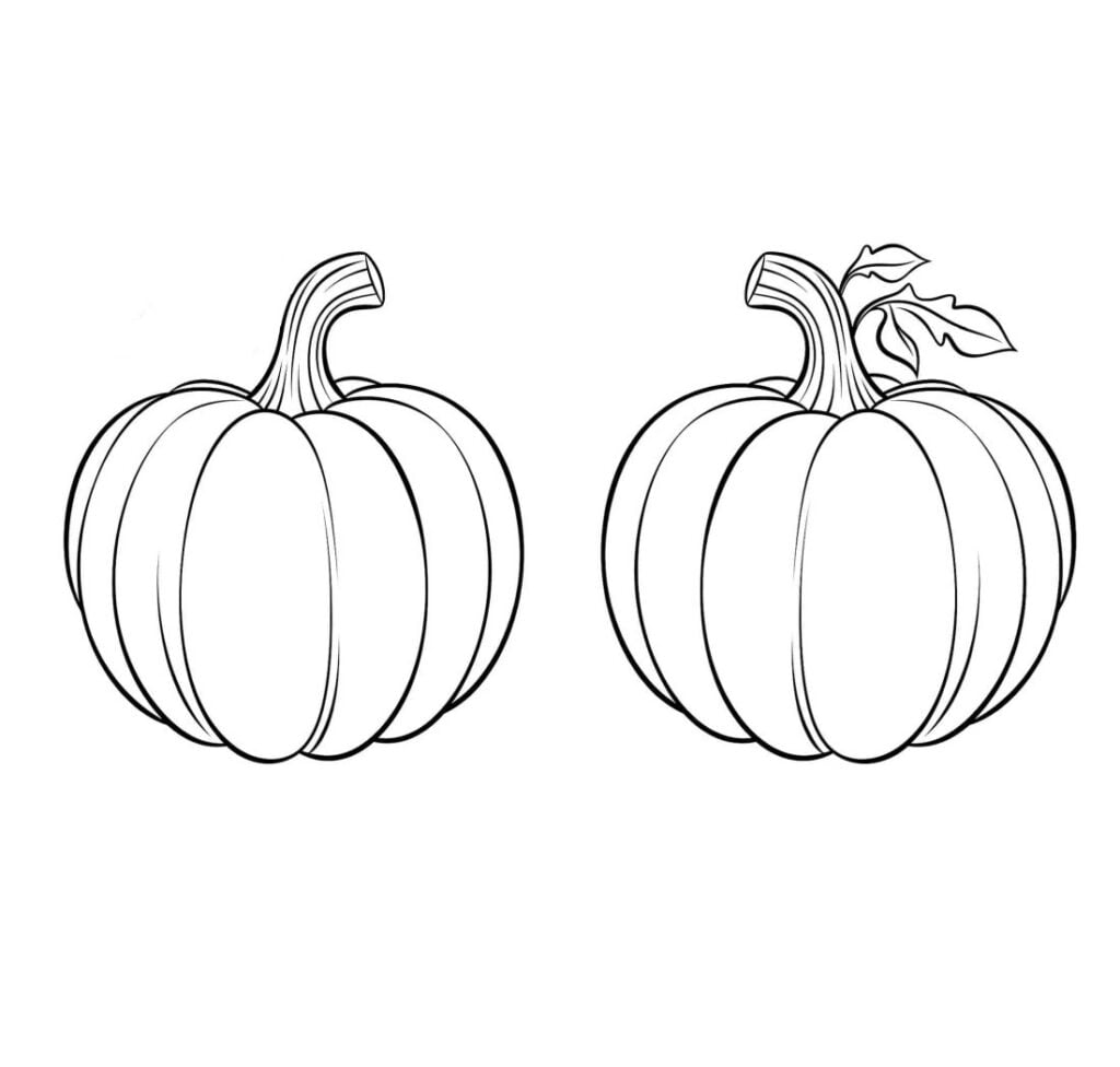 calabazas para colorear