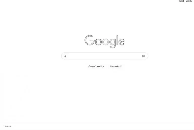 Розмальовка пошукової системи Google