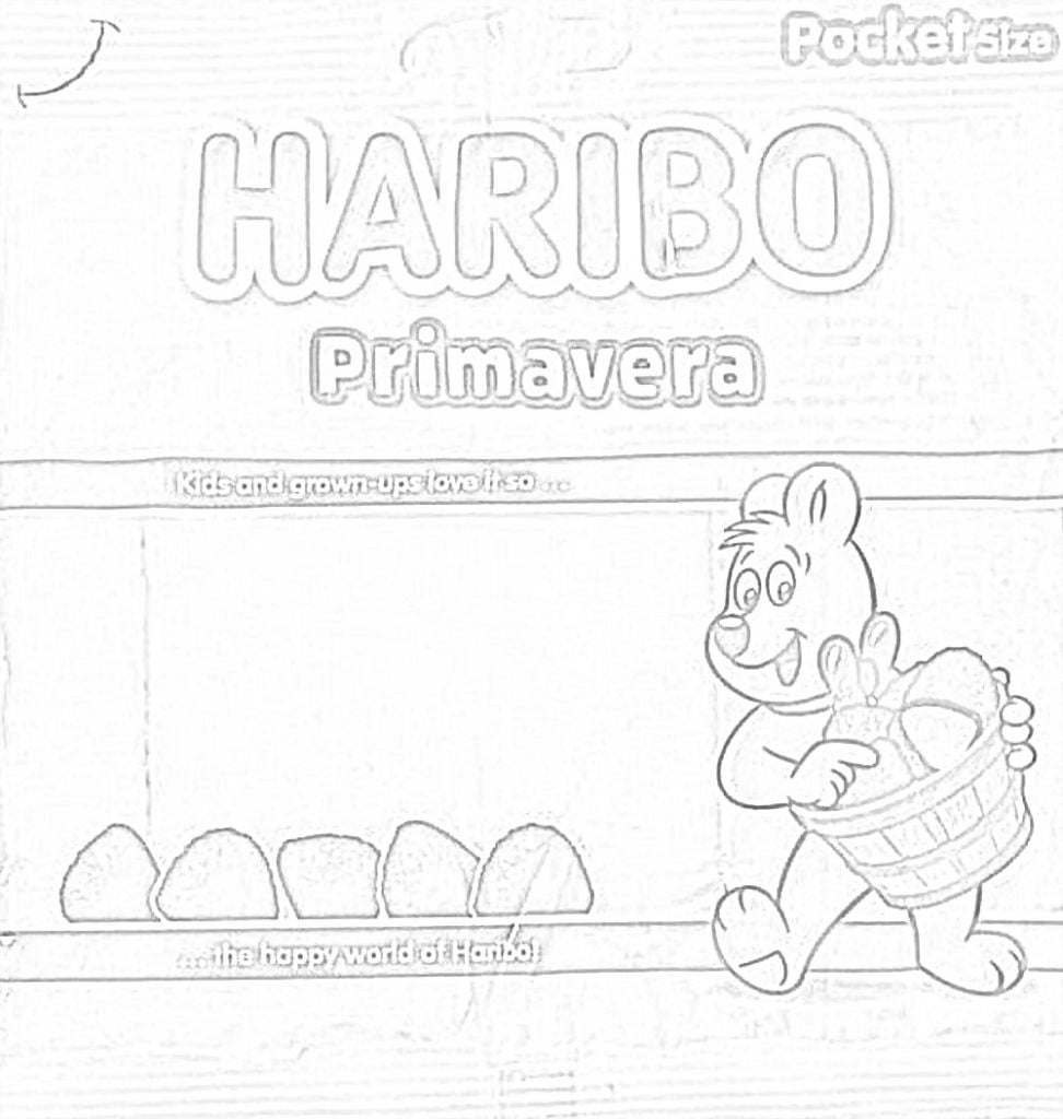 Haribo şeker paketleme