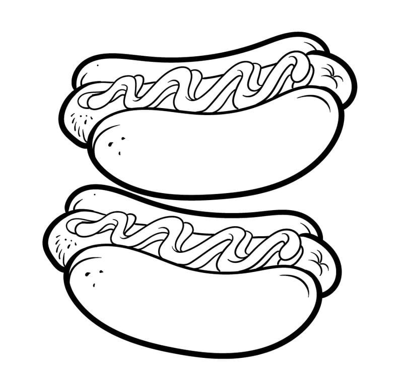 hot dogas dešrainis