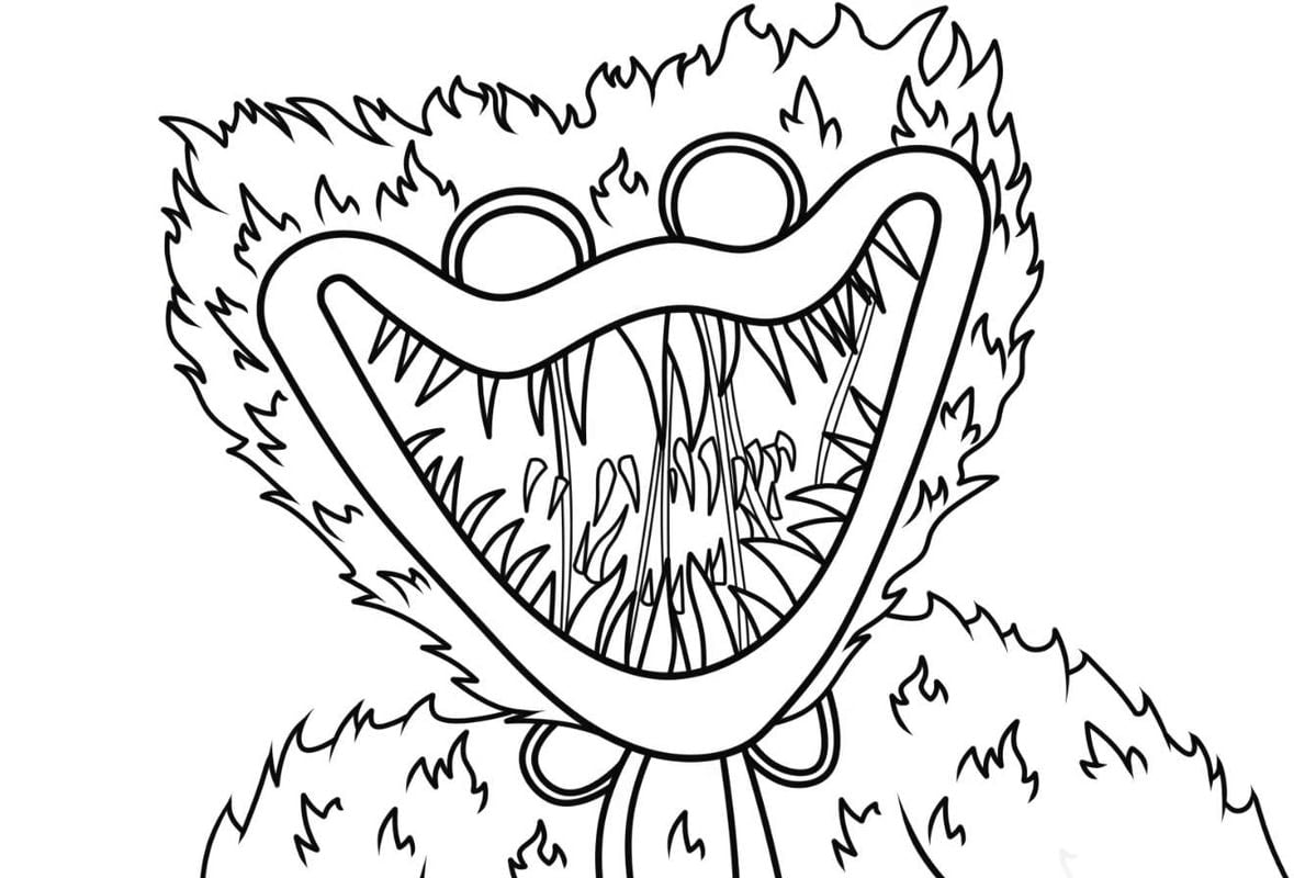Huggy Wuggy Zum Ausdrucken