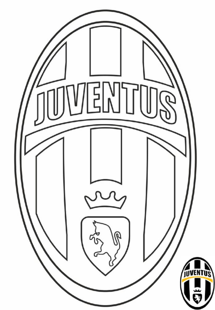 Juventus futbolo klubo ženkliukas