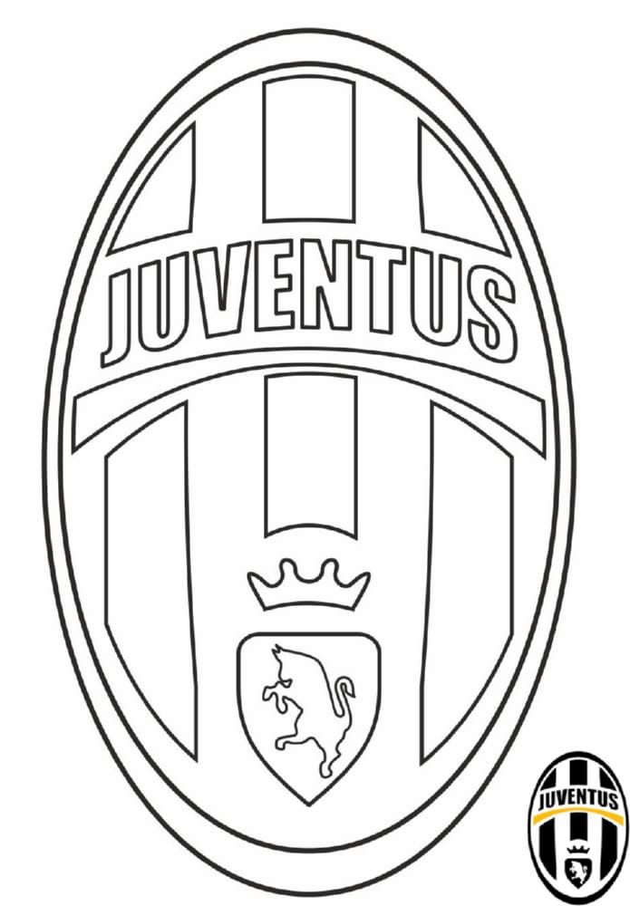 Juventus voetbalclub-embleem