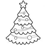 クリスマスのぬりえ