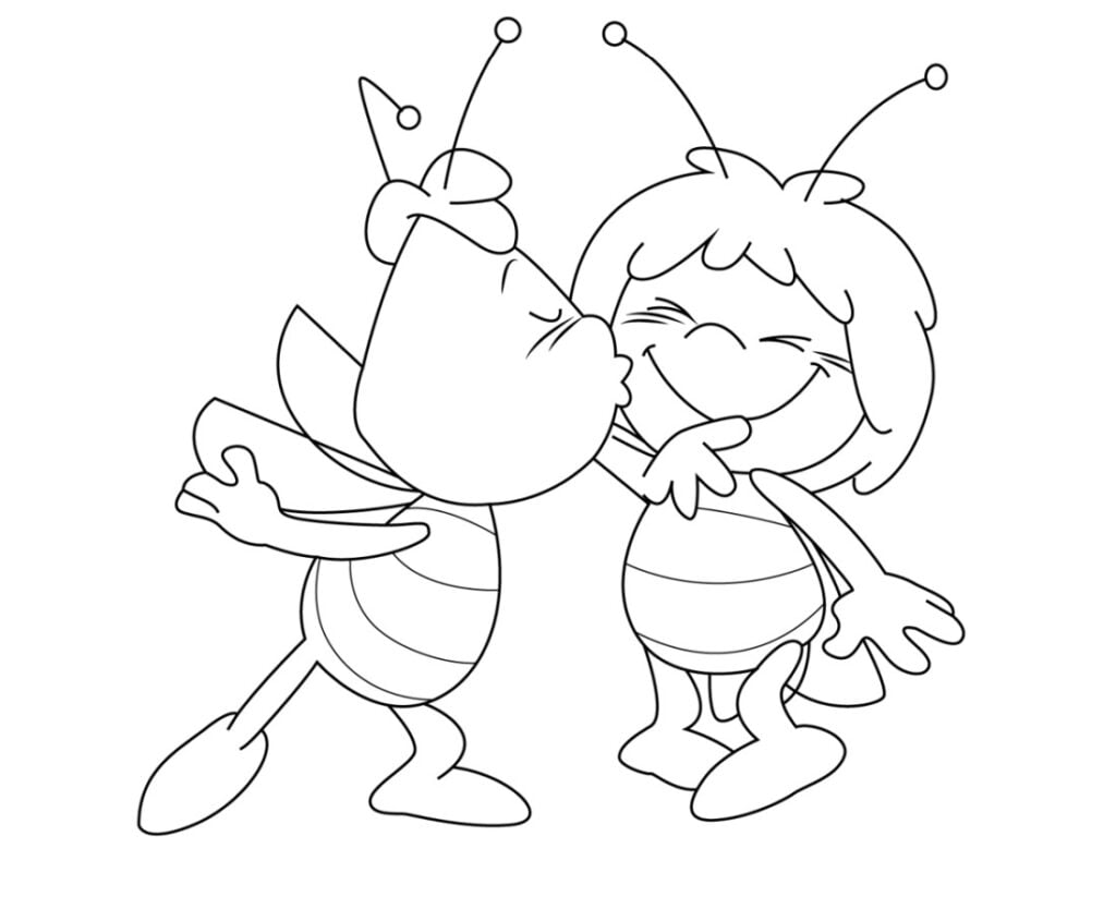 Die Biene Maja liebt