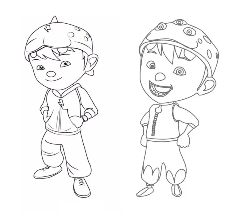 Boboiboy za barvanje, boboyboy