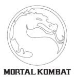 mortal kombat krāsojamās lapas