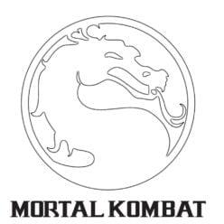 desenhos para colorir de mortal kombat