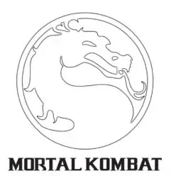 Ausmalbilder Mortal Kombat