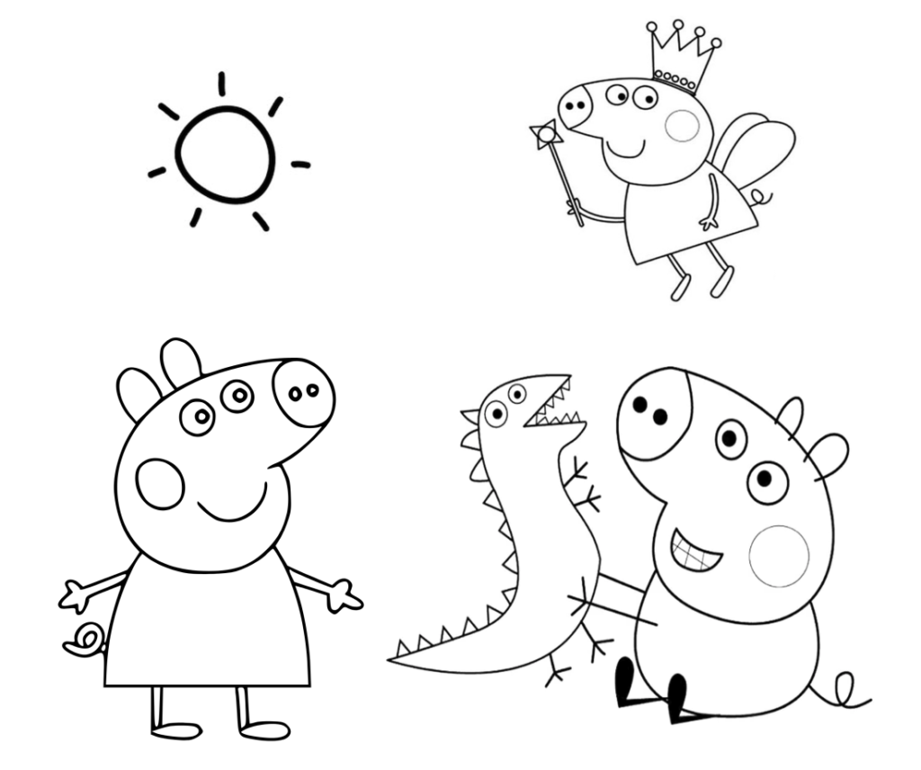 Peppa dragon