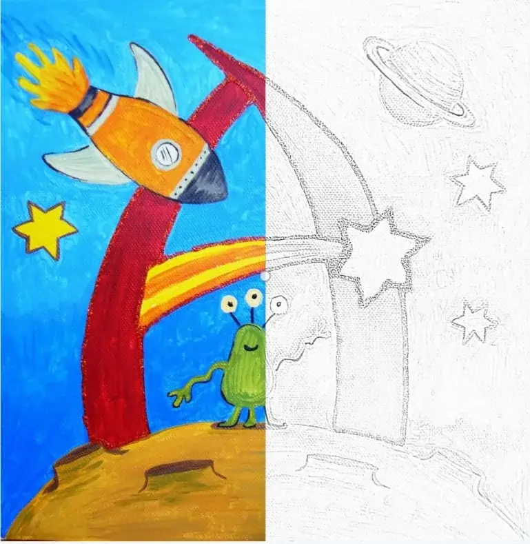 Pagdrowing sa kosmos
