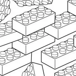 LEGO om in te kleur