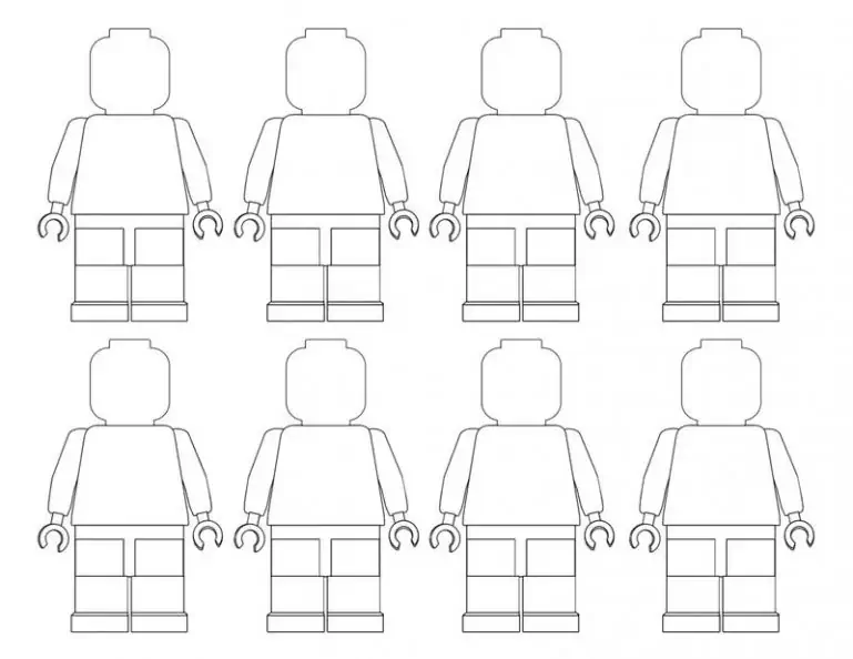Lego njerëz për vizatim