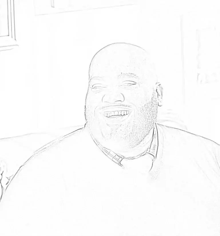 Smešni crtež ujaka