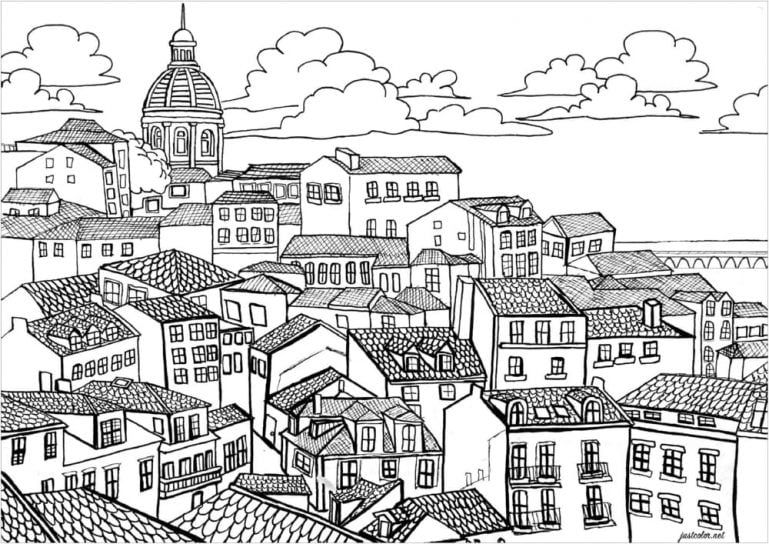 Lissabon Portugal värvida