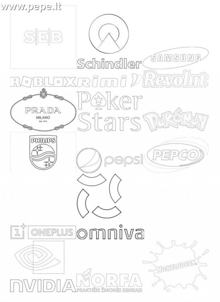 Logos Para Colorear PEPE LT logos-para-colorear-pepe-lt