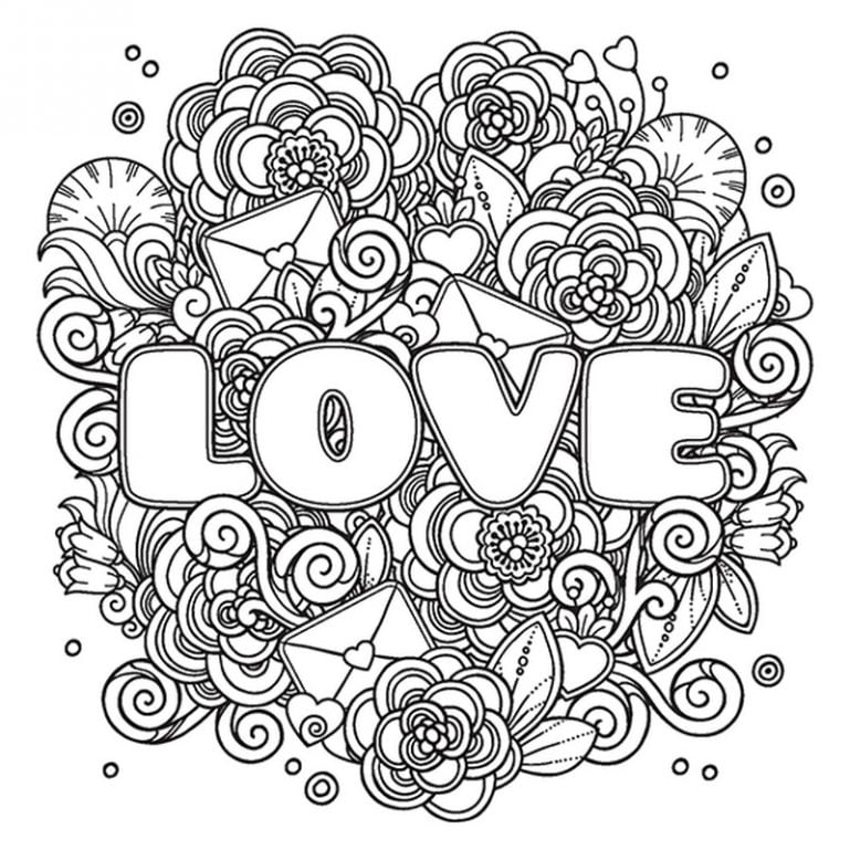 LOVE 색칠 공부 사랑