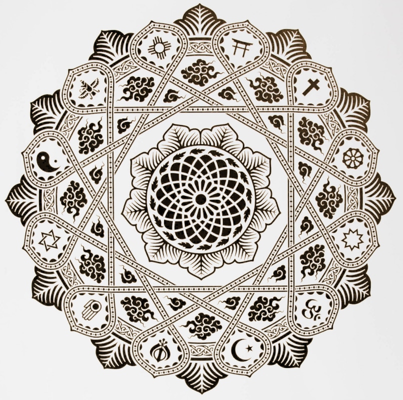 mandala de kalachakra bo'lingan