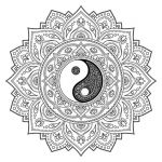Mandala omalovánky