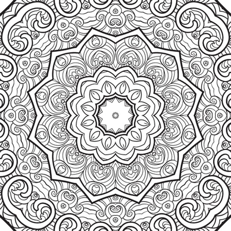 Mandala piešinys