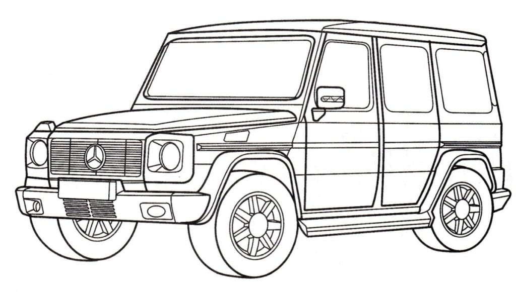 Mercedes-jeep