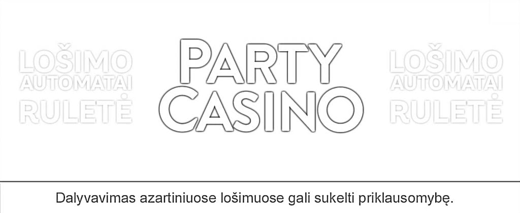 Party kasino banner