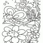 Printemps coloriage