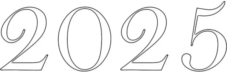 색칠할 숫자 색칠 공부 2025