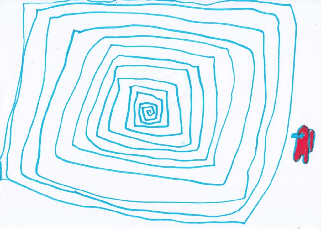 Amongus labyrint