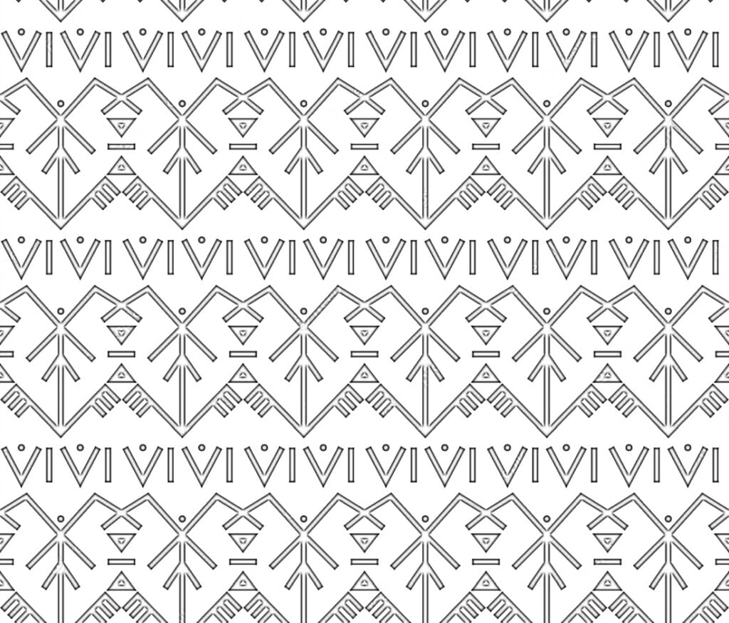 Baltic vector, pattern