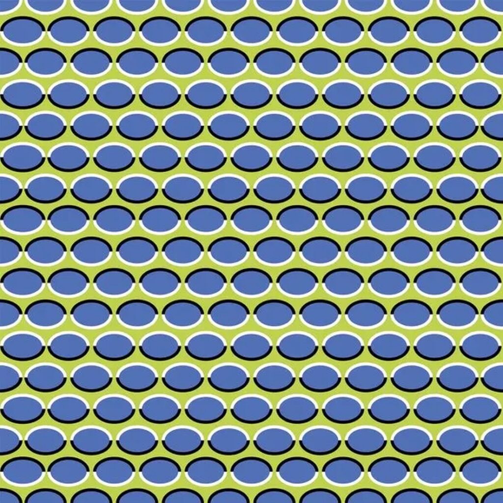 optical illusion ripple. 