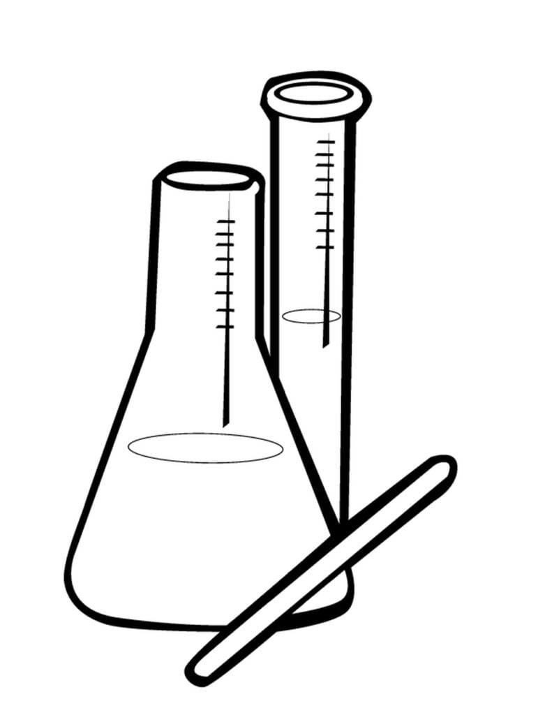 Chemija piešinys spalvinti