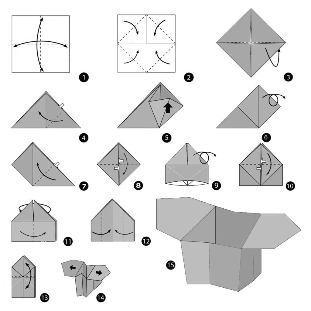 Une autre boîte pour plier le papier