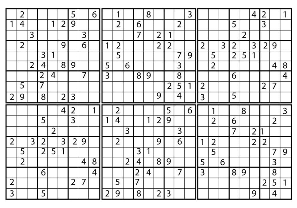 Stor sudoku opgave
