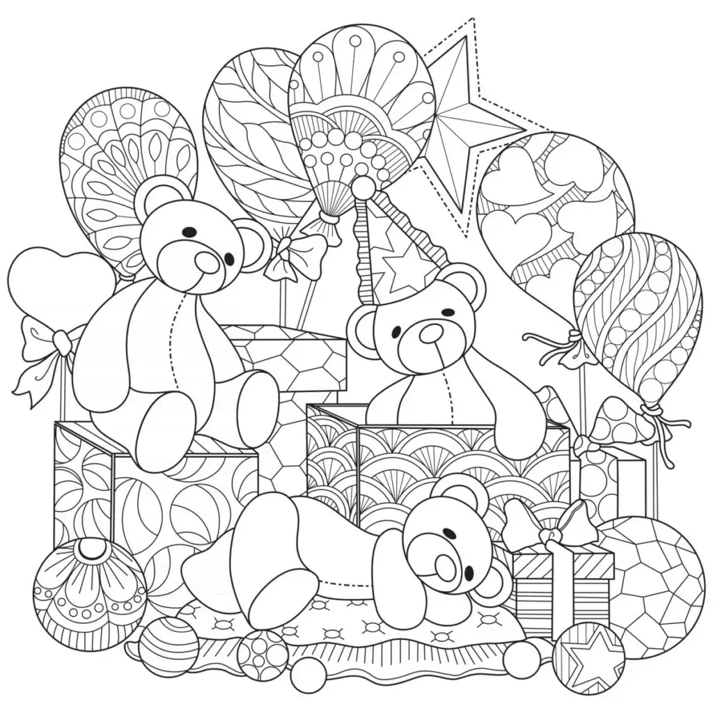 Ein Geschenk eines TeddybÀren