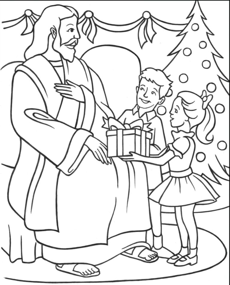 Božič pobarvanka 🎅🏻 - PEPE.LT