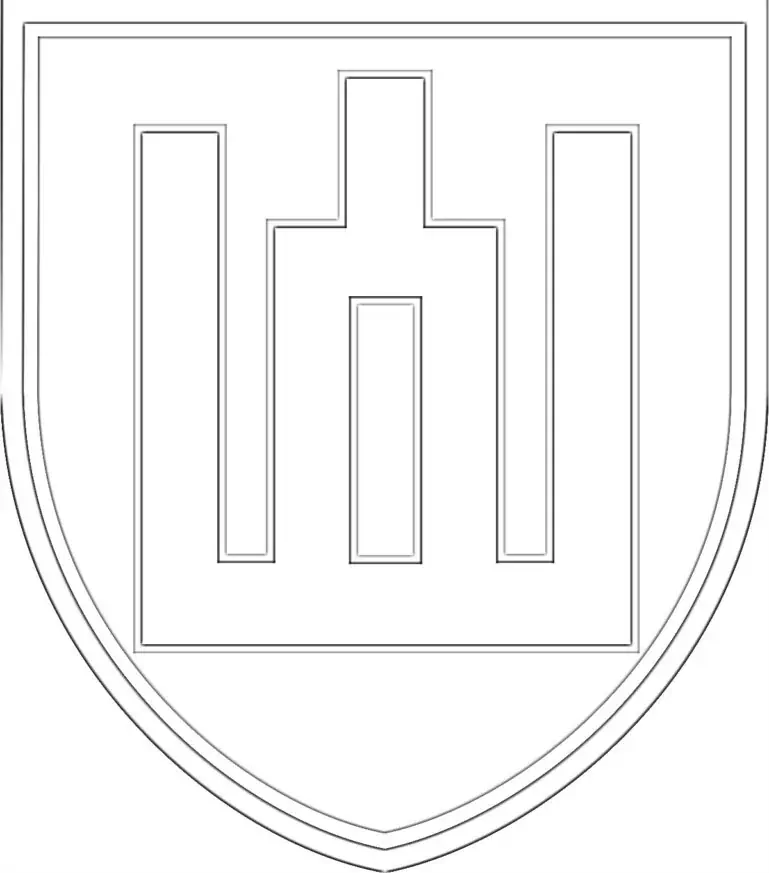 Стовпи Гедимінаїчів кольорові