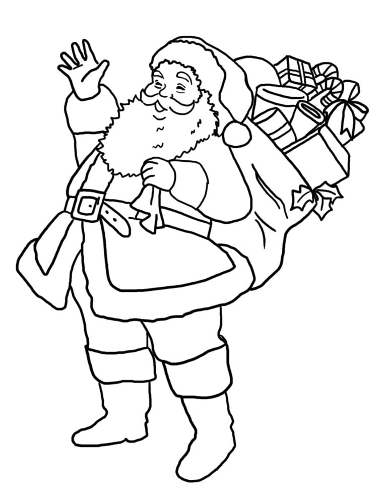 Božič pobarvanka 🎅🏻 - PEPE.LT