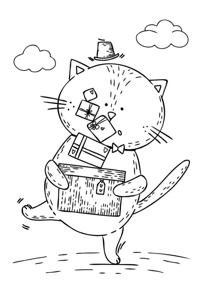 Geschenk der Katze