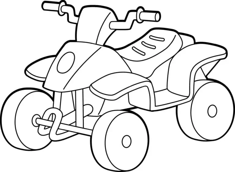 Quadrilatère coloriage