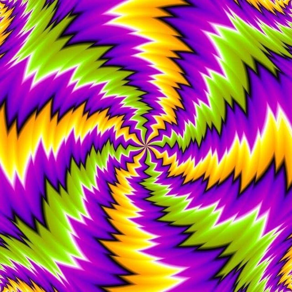 optical illusion vortex.