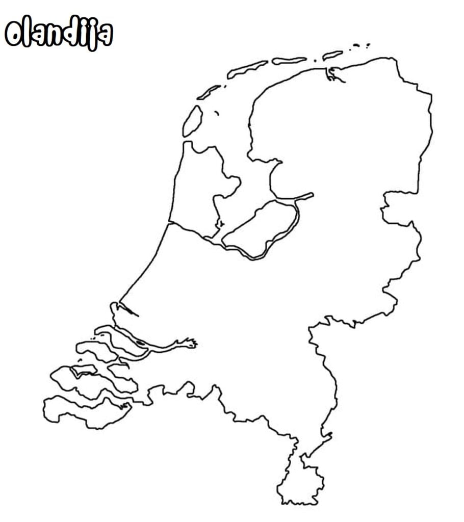 Holland, Netherlands sa kolor