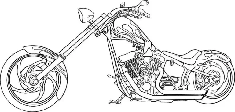 Moto à bascule
