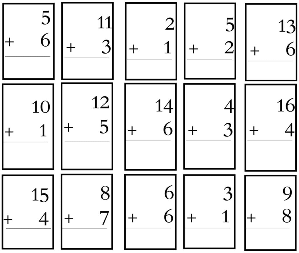 Stable op, matematik for første klasses elever