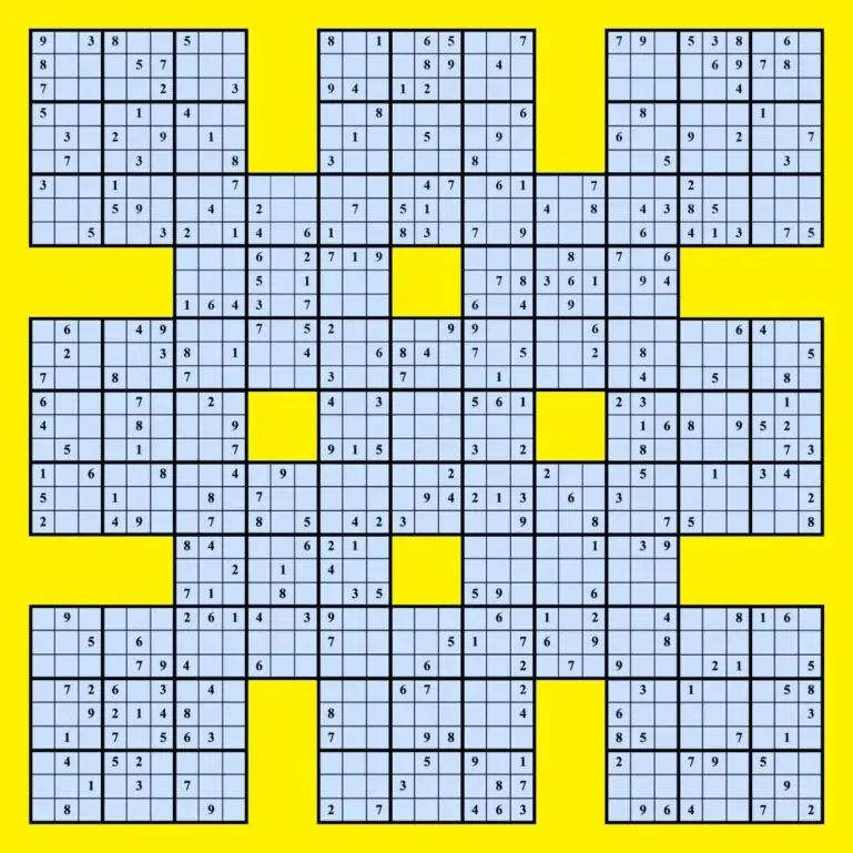 Raske sudoku