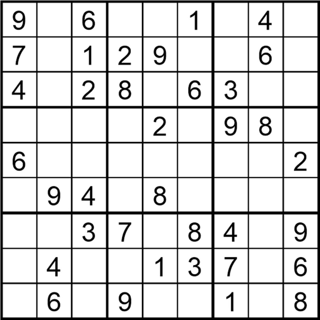 Sudoku bulmacası