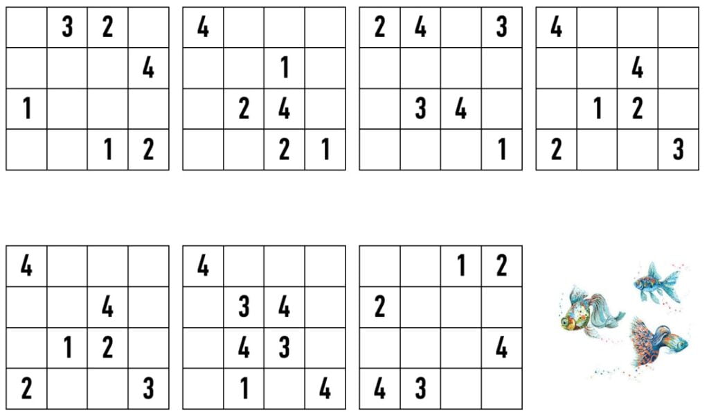 Sudoku de pește