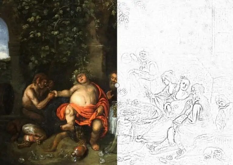 Grupo sa mga tawo nga hulagway sa arte