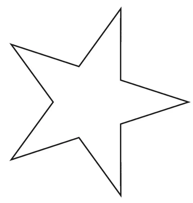 Stjerne for fargelegging