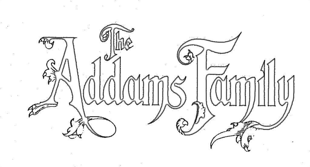 Logo Addams Family